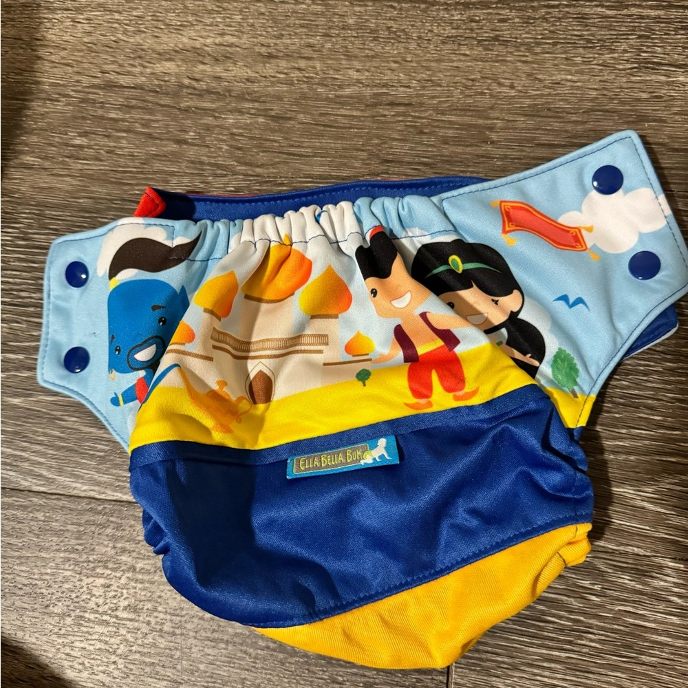 Ella Bella bum- Aladdin cloth diaper cover